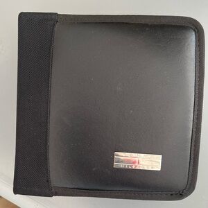 Tommy Hilfiger Leather Media Binder